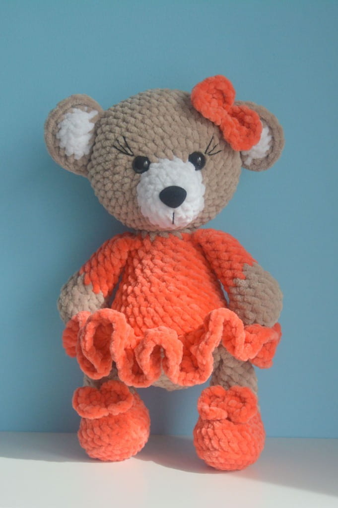 Misia w pomarańczowej sukience_7