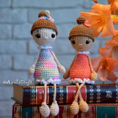 Wzór na szydełko Lalka Daisy amigurumi tutorial szydełkowy_1