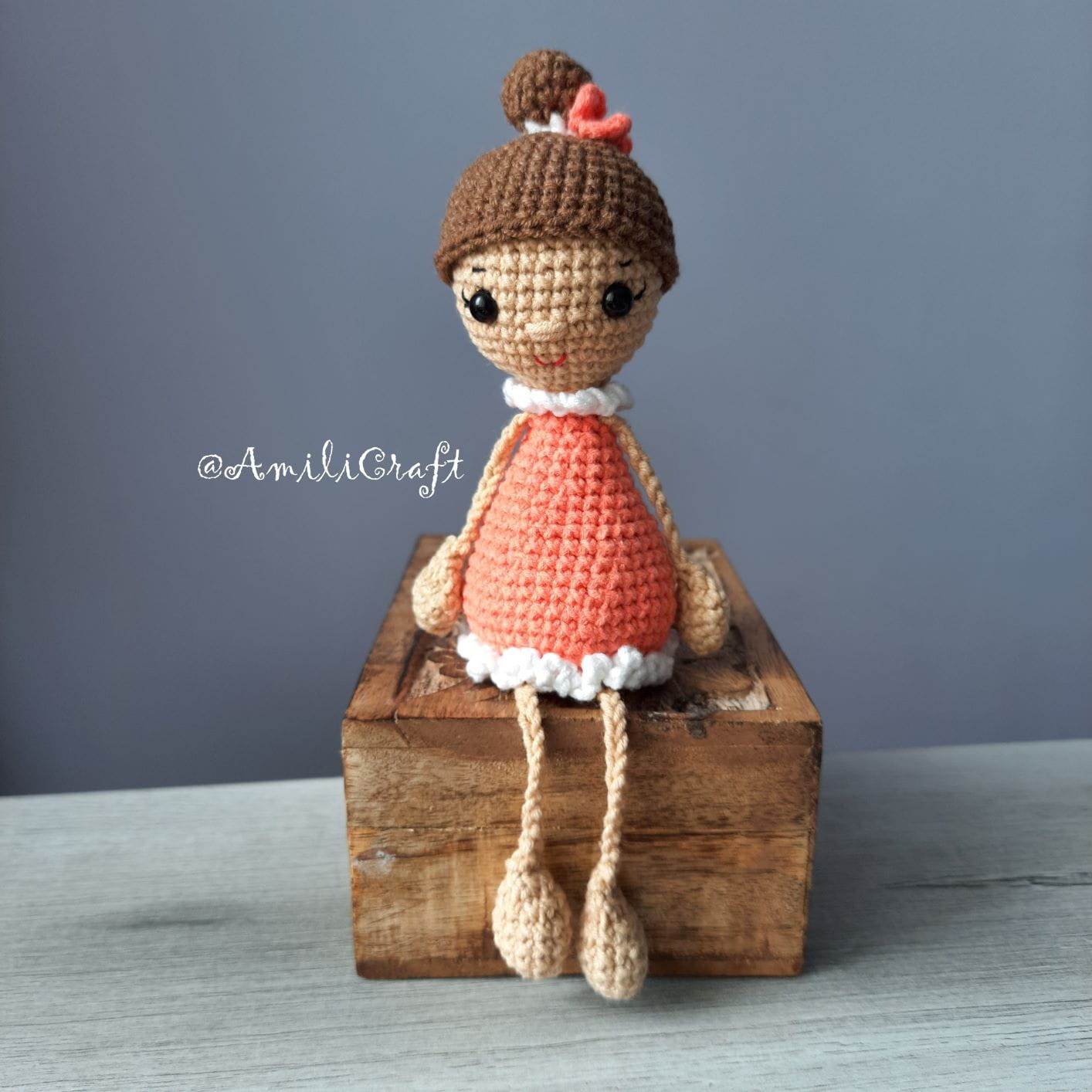 Wzór na szydełko Lalka Daisy amigurumi tutorial szydełkowy_6