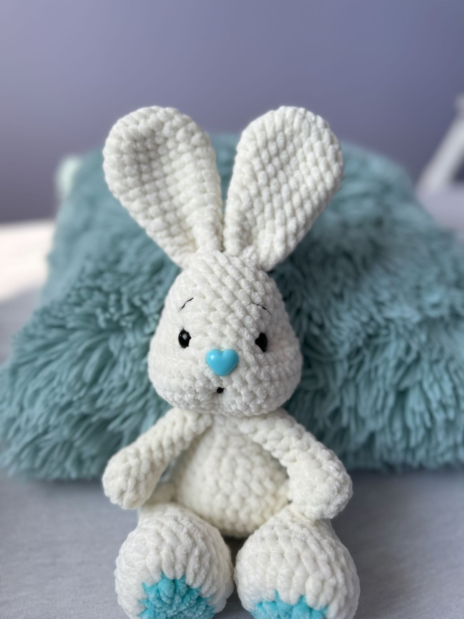 Biały króliczek zajączek_3