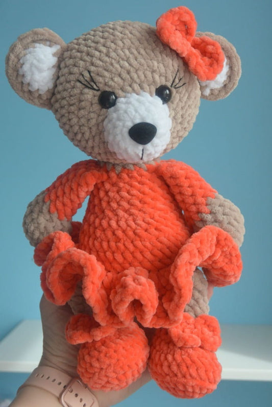 Misia w pomarańczowej sukience_1