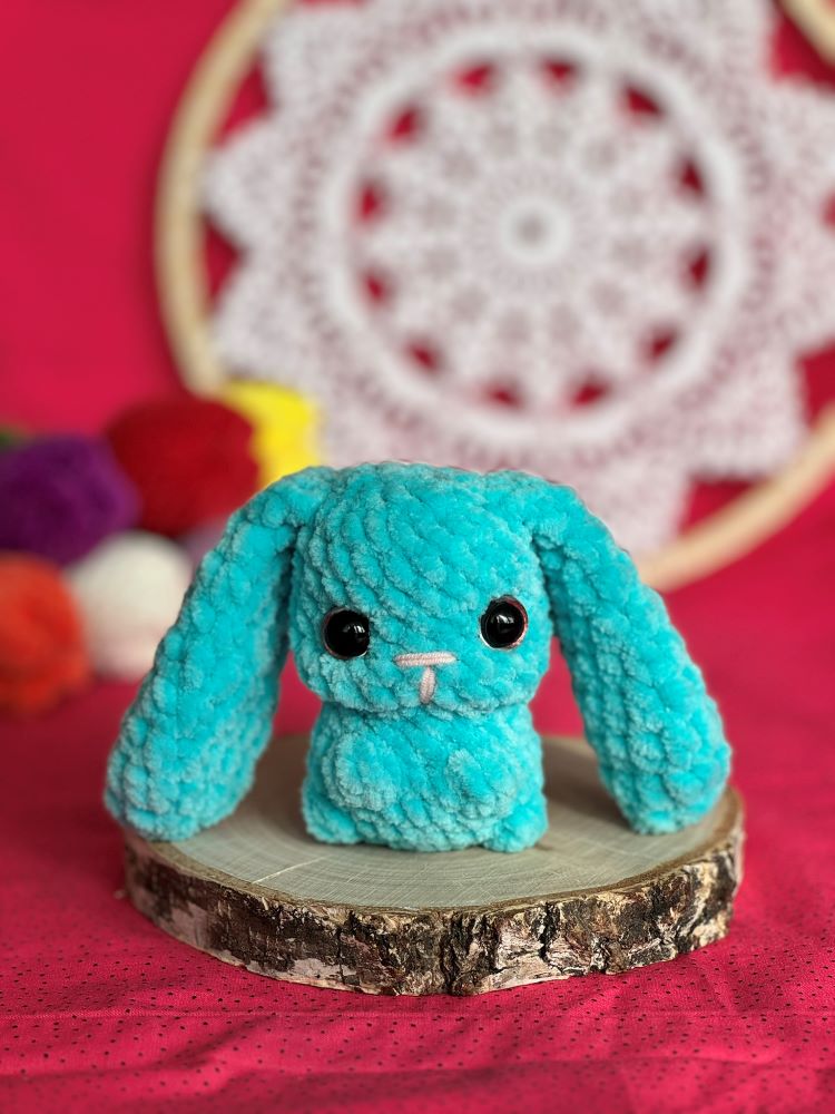 Króliczek zajączek kolorowy pluszowy_2