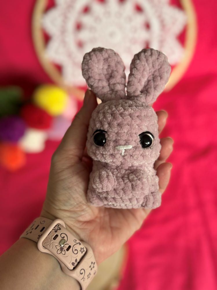 Króliczek zajączek kolorowy pluszowy_7