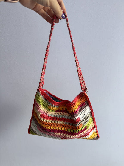 Wielokolorowa torebka na ramię_2