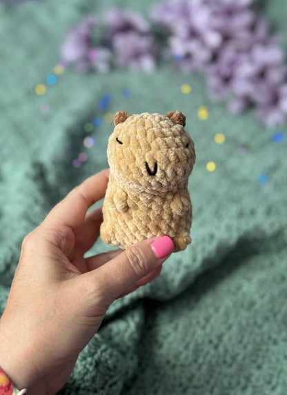 Kapibara szydełkowa handmade