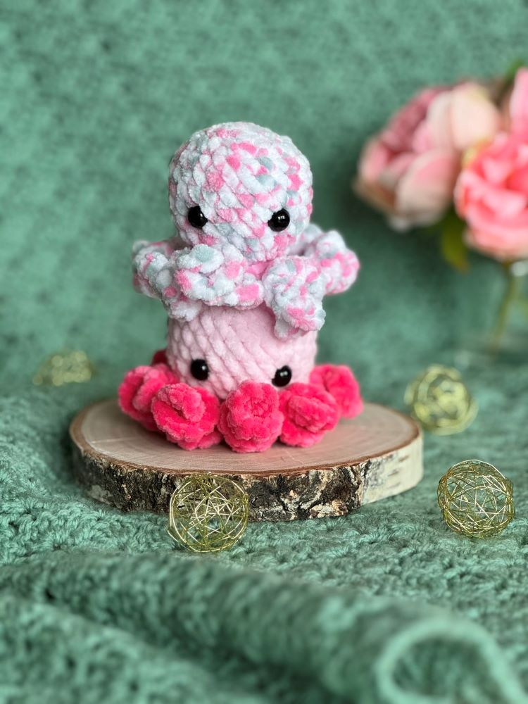 Kolorowa ośmiorniczka mała