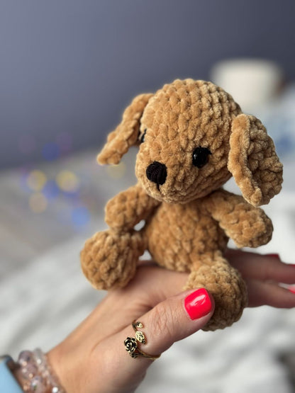 Piesek - ręcznie robiona maskotka